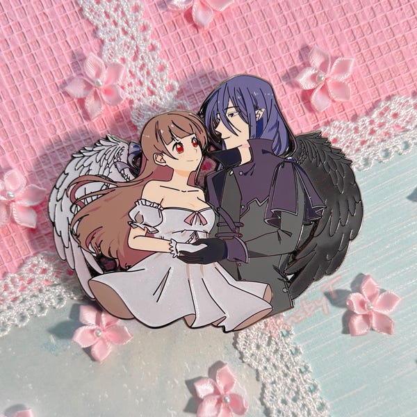 Sugar Apple Fairy Tale Anne & Challe “Heaven-sent” enamel pin