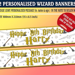 Personalised Harry Potter Wrapping Paper | Happy Birthday To My Favourite  Muggle, Name and Age can be Customised