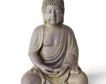 Meditating Buddah Garden Statue