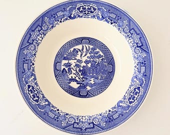 Vintage Royal China Blue Willow Vegetable Bowl