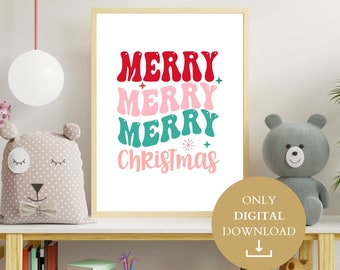 Classic christmas prints | Christmas pintables | christmas decor | christmas wall art | holiday decor | kikiandnim | printable wall art