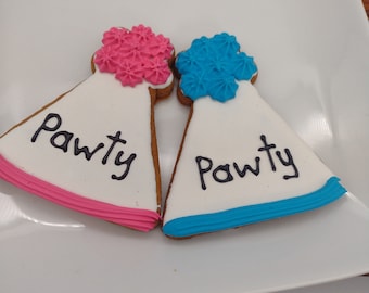 3 pack Dog Birthday Cookies, Cookies for Dog Birthday, Birthday Treat, Decorated Birthday Cookies, Birthday Dog Treats, Dog bakery treats