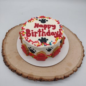 Dog Birthday Cake, Dog Treat, Birthday Dog Treat, Decorated Birthday Cake, Birthday Dog Treats, Dog Bakery, Birthday for Dog, Pet Birthday