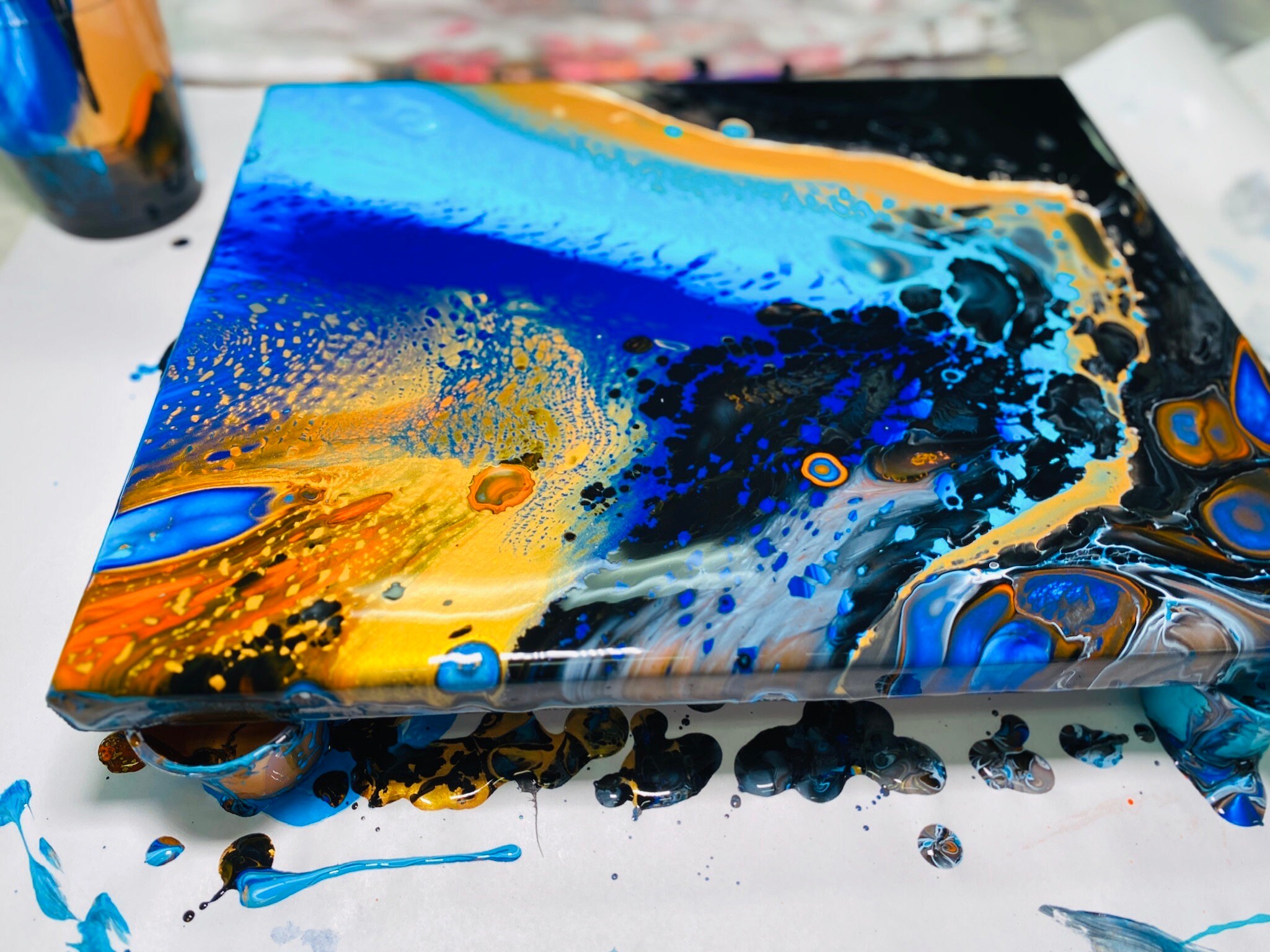 Paint Pour Kit for 6. Etsy Australia