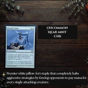 Geisterhafte Gefängnis-Champions von Kamigawa | Nahezu neuwertig | Magic: The Gathering Karte | Mit Schutzhülle