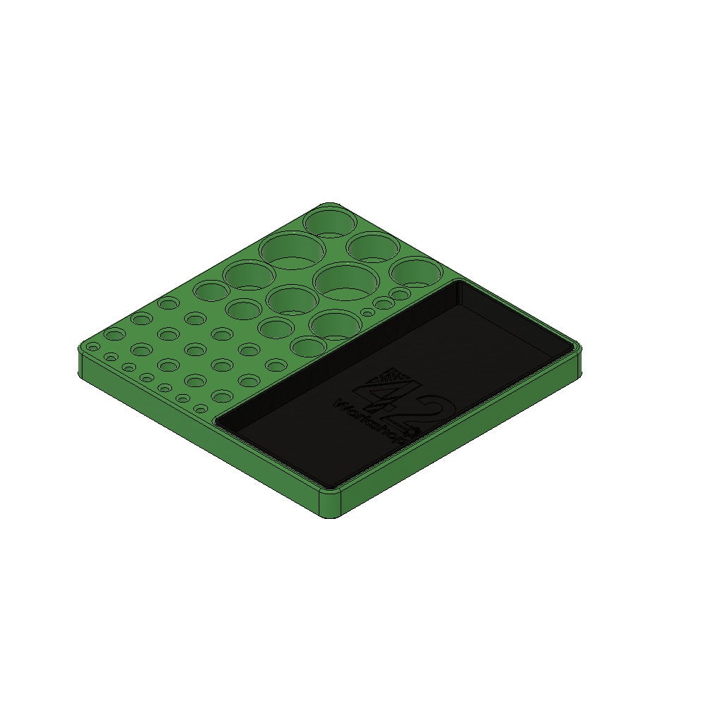 CNC Router Bit Organizer 3D Print Digital File Etsy