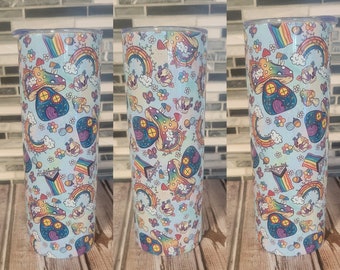 Cottagecore Pride, Cottagecore Pride Becher, Pride Becher
