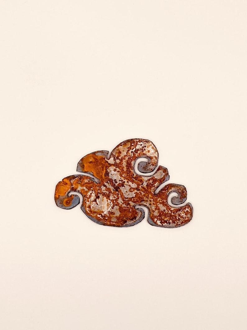 Rustic Metal Cloud Single Item, Ornament, Screensaver, Home