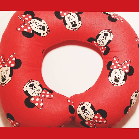 minnie mouse neck pillow