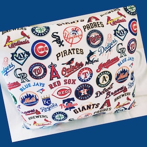 Assorted Baseball Team Pillow