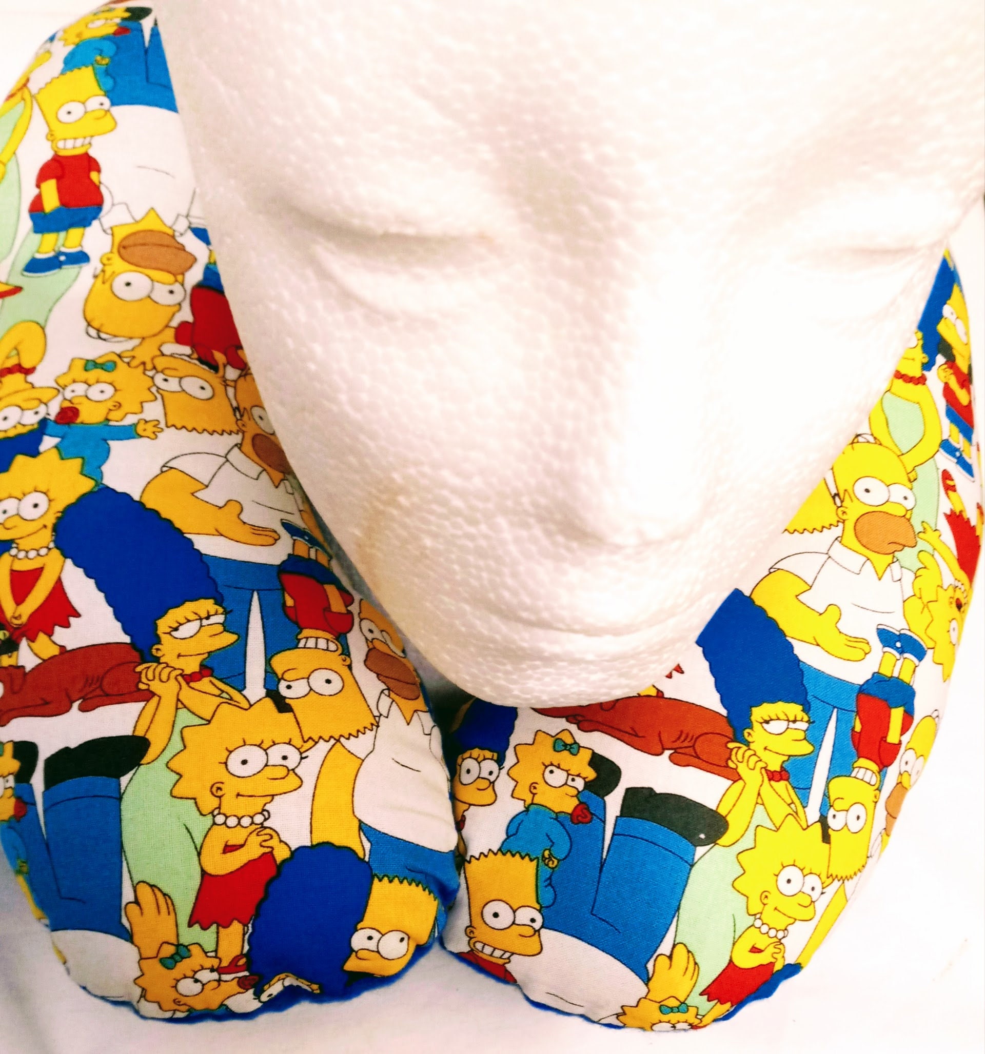 Character top neck pillows
