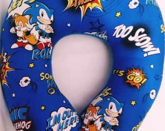 Kids Cartoon Character Travel/Neck Pillow