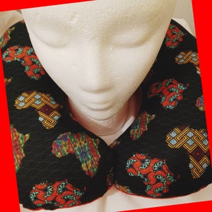 African Print Travel/Neck Pillow