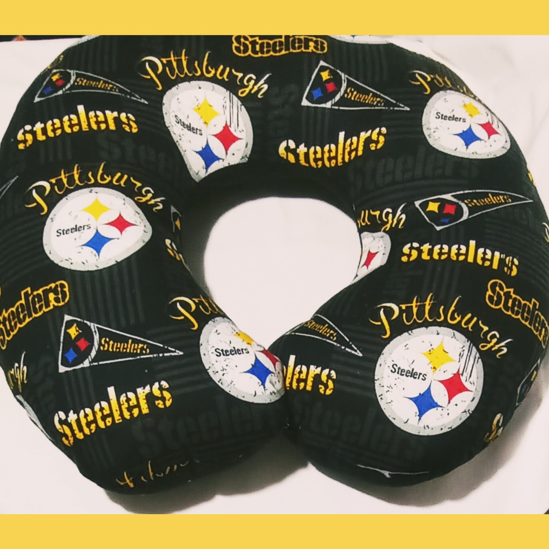 Pittsburgh steelers neck pillow deals