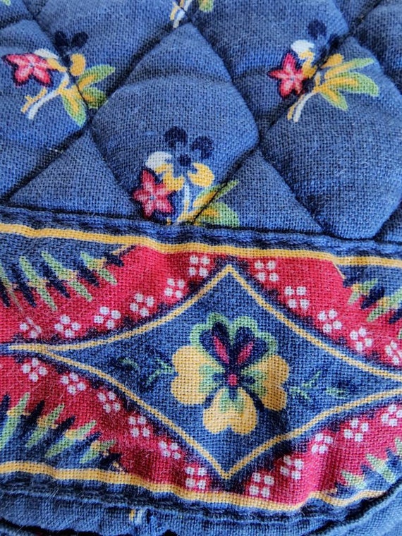 Vintage Retired Vera Bradley Floral Bifold Small … - image 4