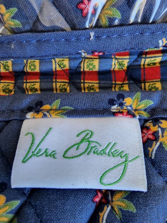 Vintage Retired Vera Bradley Floral Bifold Small … - image 2