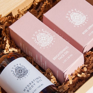 All Natural Soap with Face oil + Body oil, Holiday Gift Set for her, Saffron Face oil, Organic Soap Gift Set, Sample Soap Set, Eco Friendly