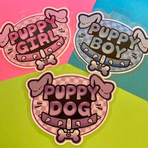 Puppy ID Furry Badges