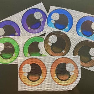 Fursuit eye mesh