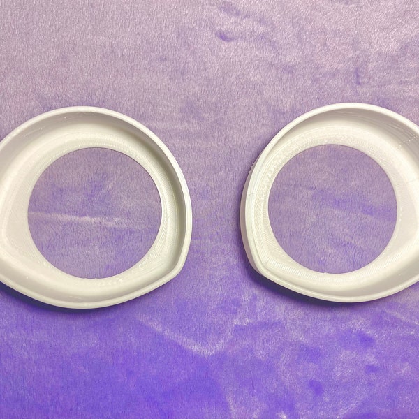 Fursuit Eye Blank SET - Follow Me Effect - 3D printed