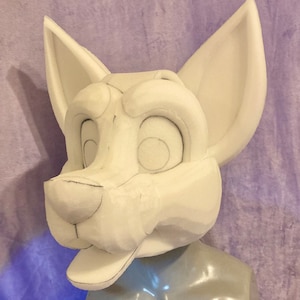 Canine Fursuit Head Base