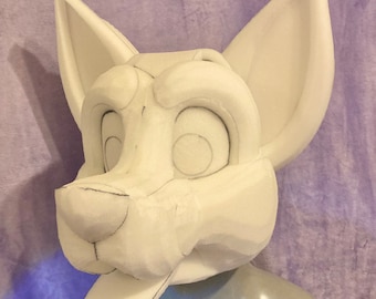 Canine Fursuit Head Base