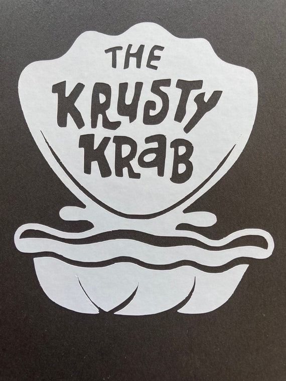 Spongebob Squarepants Krusty Krab Decal | Etsy