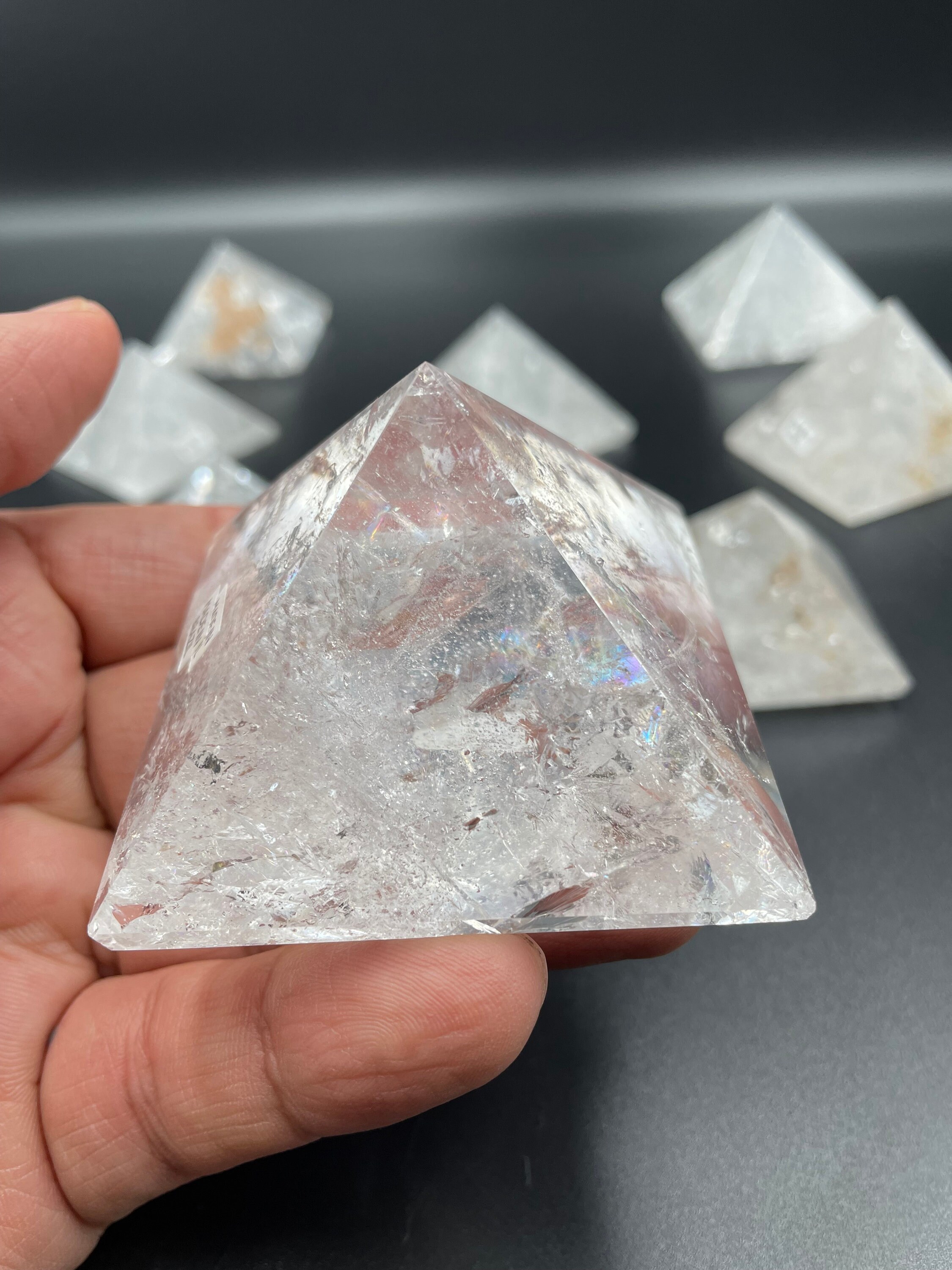 Fully Polished Lemurian Mini Pyramids From Brazil - Etsy
