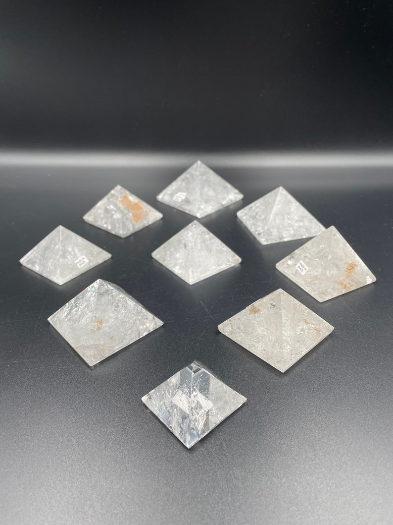 Fully Polished Lemurian Mini Pyramids From Brazil - Etsy
