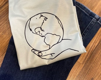 Earth Day Tshirt, Comfort Apparel, Custom Shirts, April Earth Day Shirt