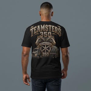 Koszulka z logo Teamsters Local 350 | Koszulka Teamsters 350