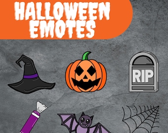 Twitch Halloween Emotes | Points | Badges