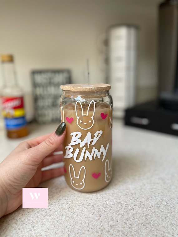 Bunny Glass Straw