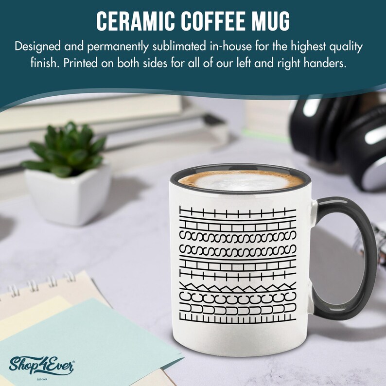 Hidden Message Secret Code Coffee Cup 11 Oz. Sarcastic Humorous Office ...