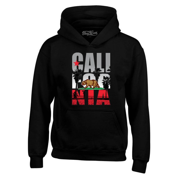 California Star Flag Crewneck Sweatshirt California Star Flag Crewneck Sweatshirt
