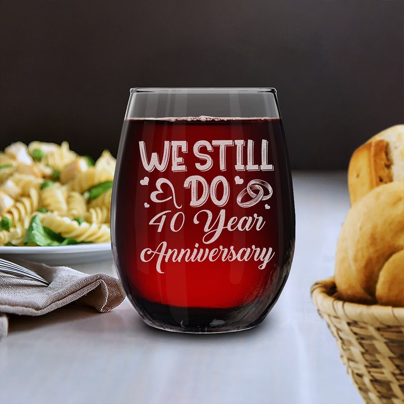 Personalized We Still Do your Year Anniversary Engraved Etsy