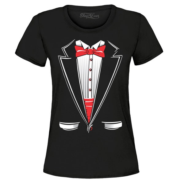Tuxedo T Shirt Etsy
