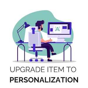 Upgrade to a Personalization Design Add On