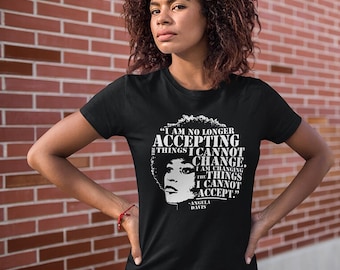 Angela Davis Word Cloud Women's T-Shirt