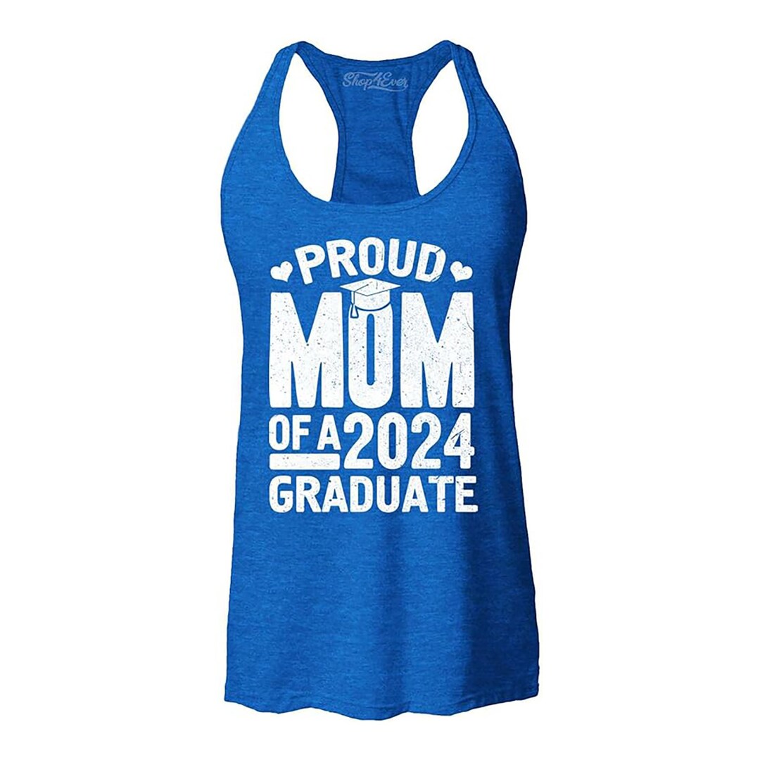 Proud Mom of a 2024 Graduate Mother Graduation Women's Etsy