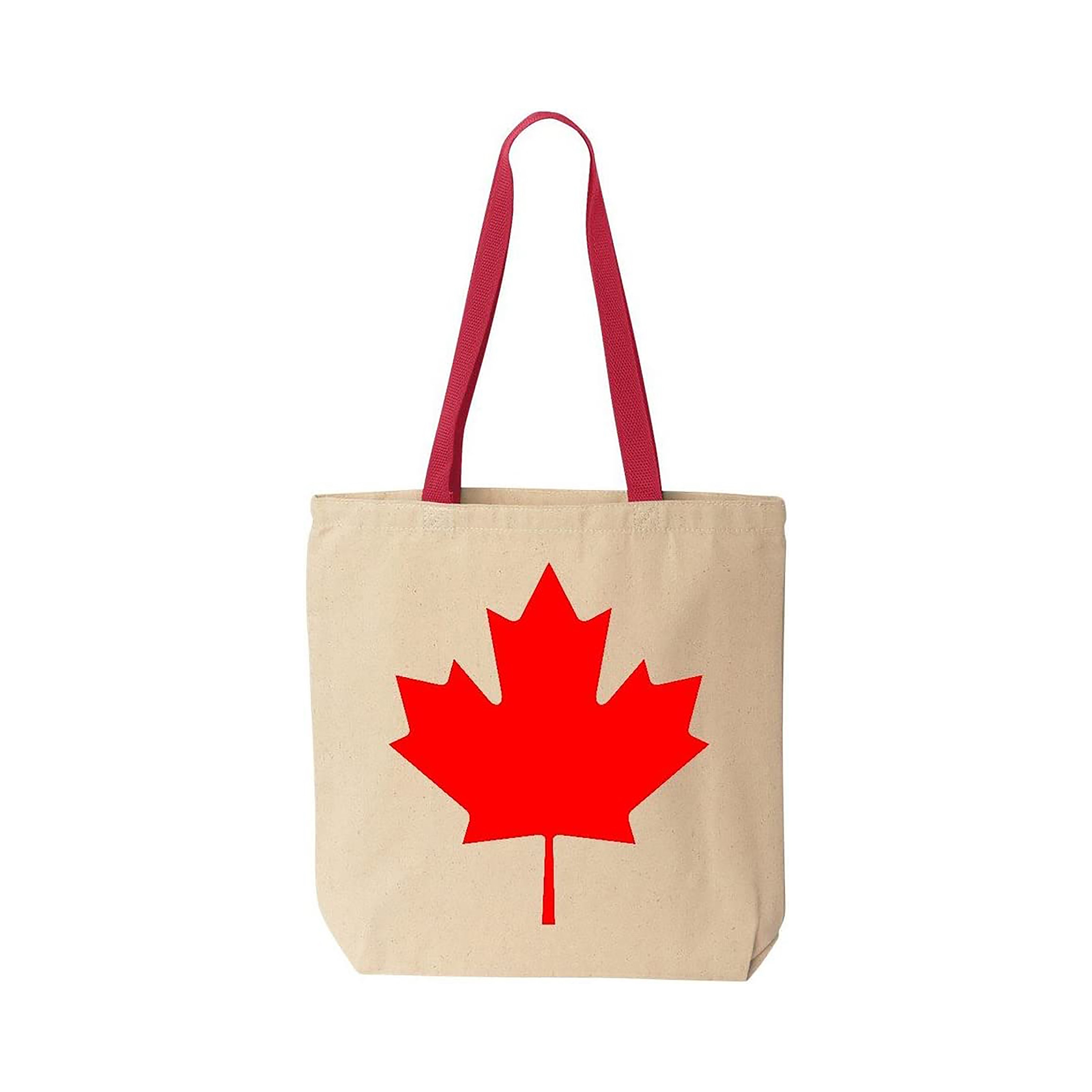 Buy Canada Leaf Cotton Canvas Tote Canadian Flag Reusable Shopping 