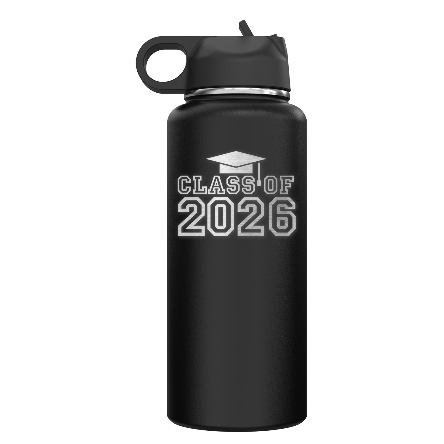Class of 2026 Senior Grad Insulated Stainless Steel Water Bottle