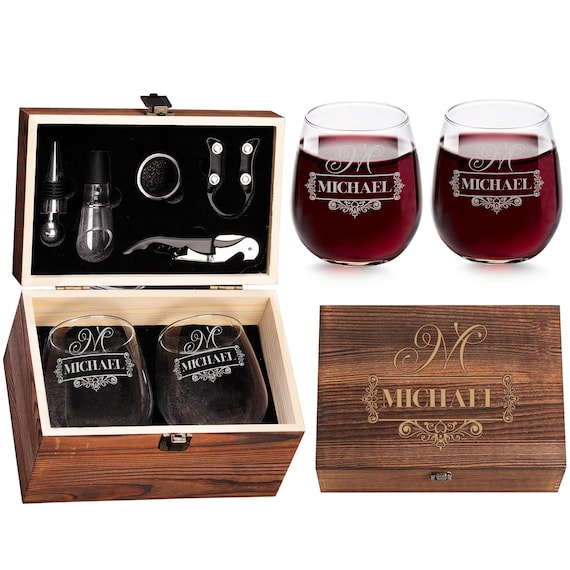 wine glass into bottle Upcycled Olive Green Wine Bottle: Wine and whiskey glass combo