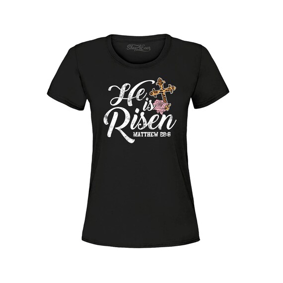 Best Day Ever Christian Easter Shirt Matthew 28:6, White Best Day Ever Christian Easter Shirt Matthew 28:6, White