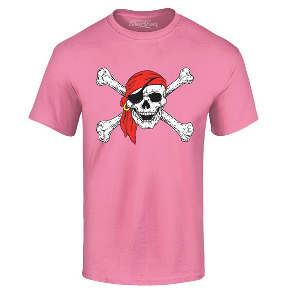 Pink Bandana Skull American Flag Glasses T Shirt Pink Bandana Skull American Flag Glasses T Shirt