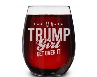 Trump Wine Glass | Etsy