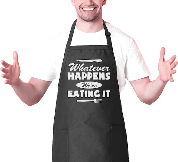 Funny Cooking Apron for Women Kitchen Apron With Pockets 