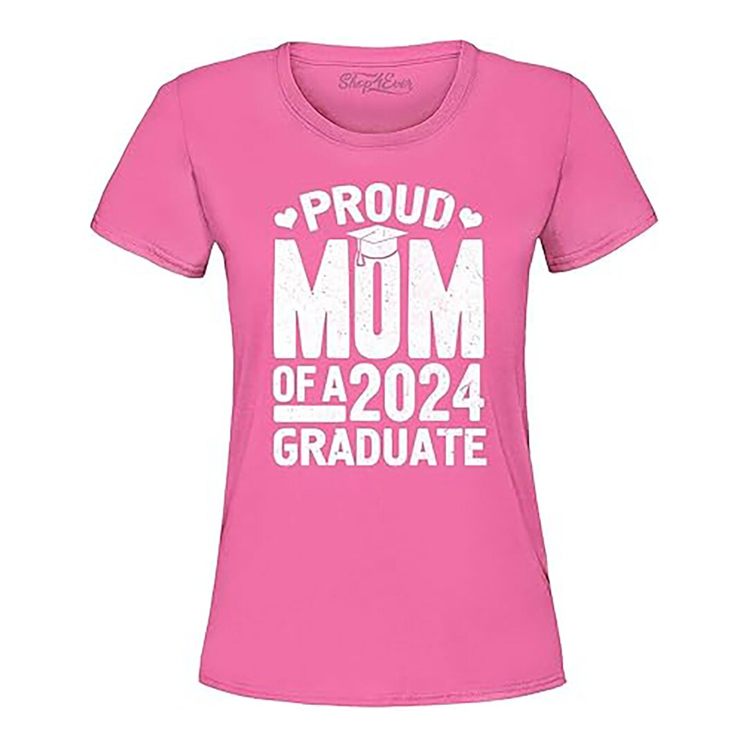 Proud Mom of a 2024 Graduate Mother Graduation Women's Etsy