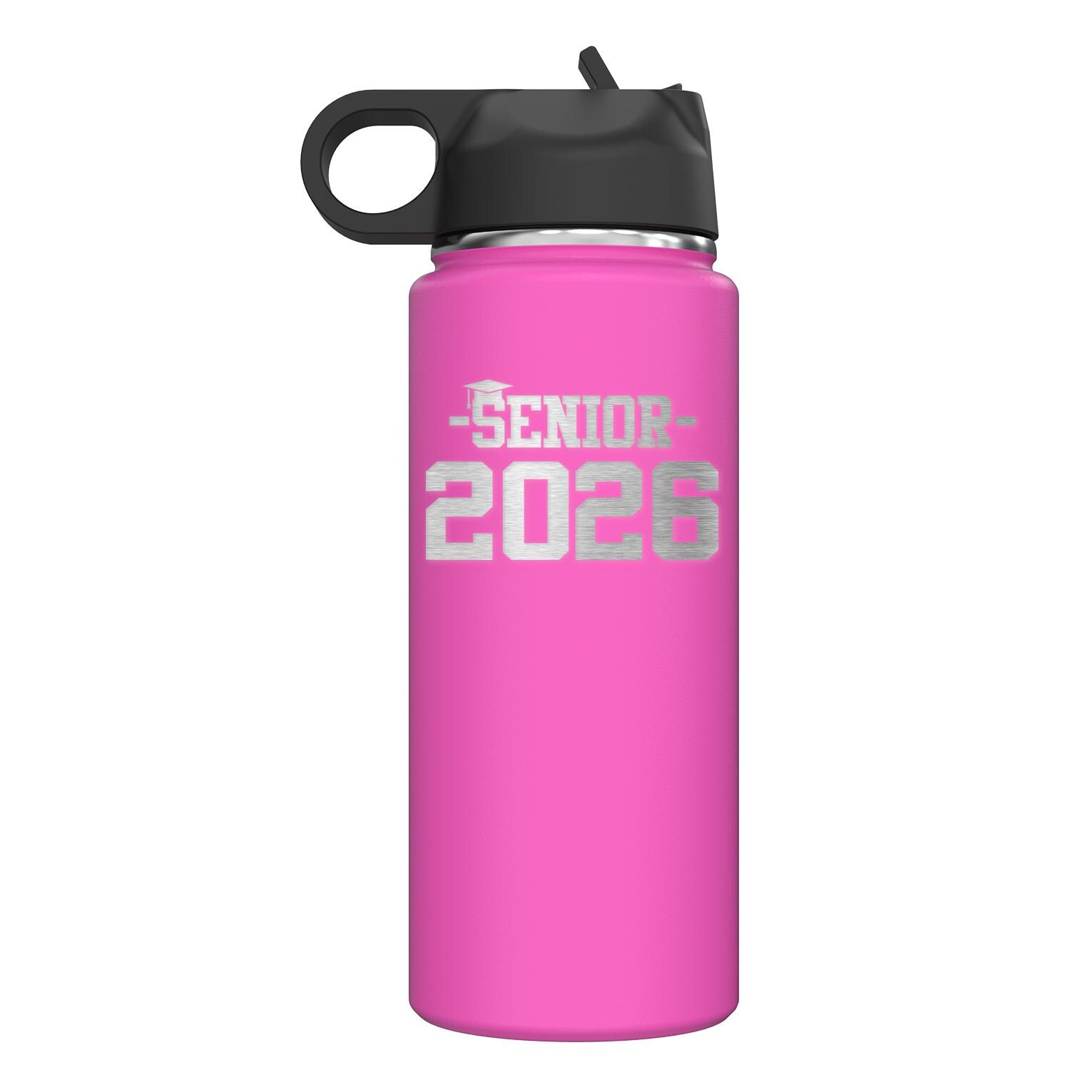 Senior 2026 Grad Insulated Stainless Steel Water Bottle With Flip