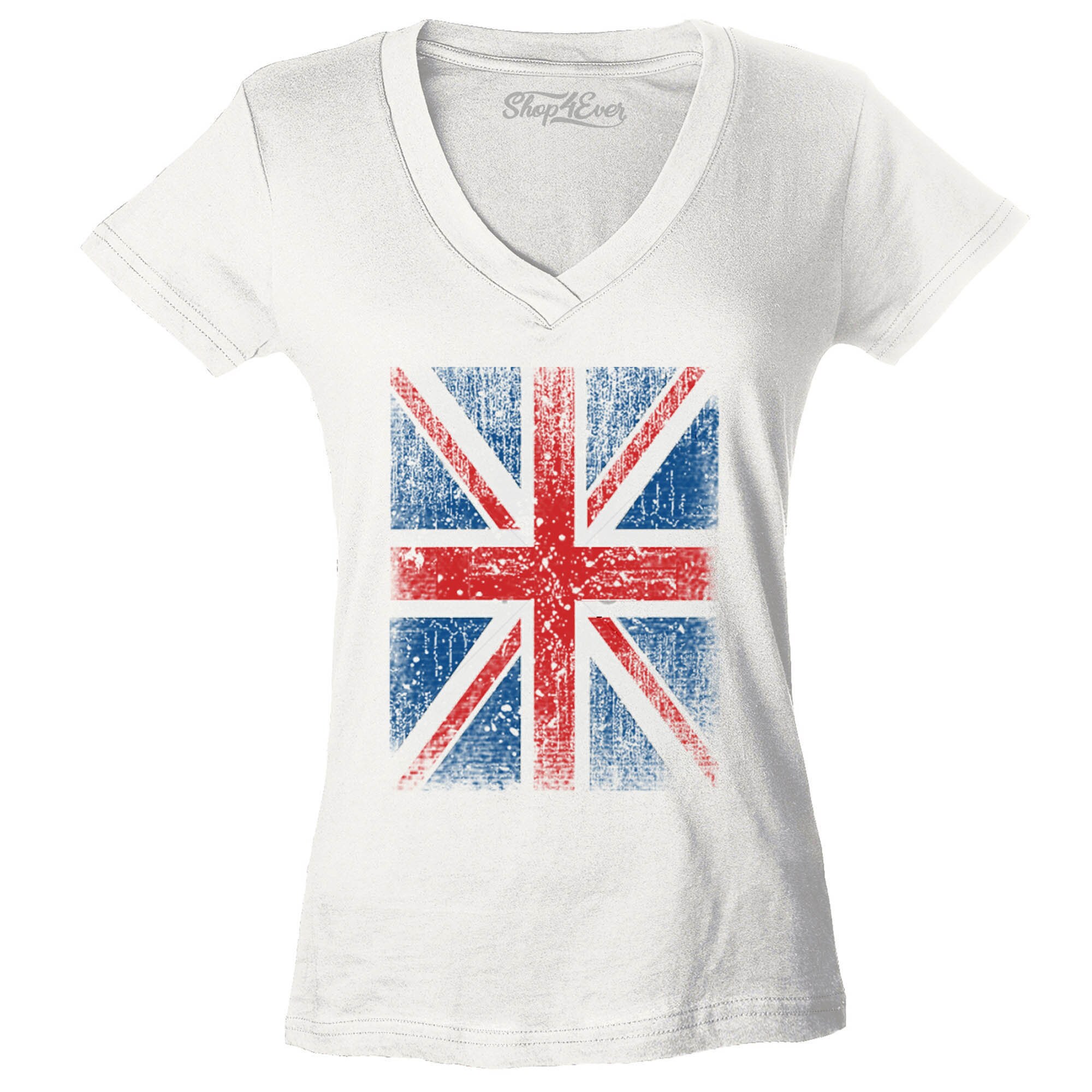 Treask Union Jack T-Shirt British Flag Shirts